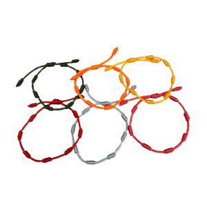 Pulseras 7 nudos