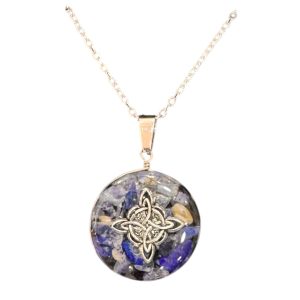 Orgonita Nudo de Bruja Lapizlazuli